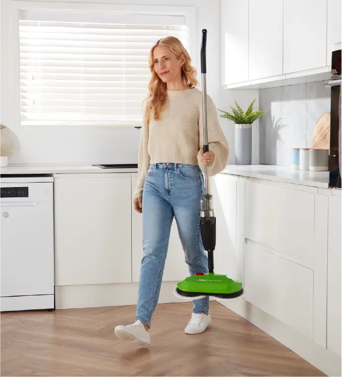 H2O Dual Buff Cordless Hard Floor Cleaner