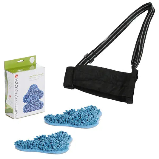 H2O X5® Super Absorbent Coral Cloths (2 Pack) + Cradle Accessories