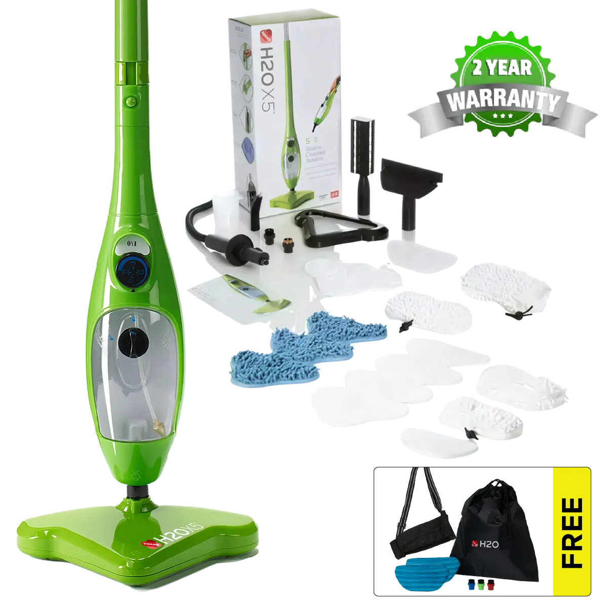 H2O X5® Deluxe Steam Cleaner (Dec 1 to Dec 24)