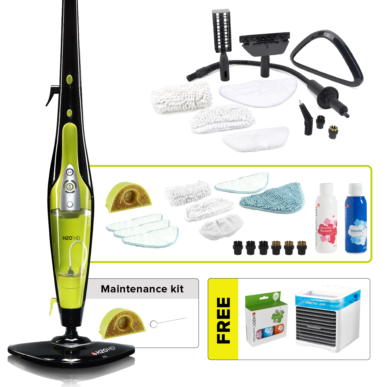 H2O HD® Pro Ultimate Bundle with Maintenance Kit & FREE Cooler