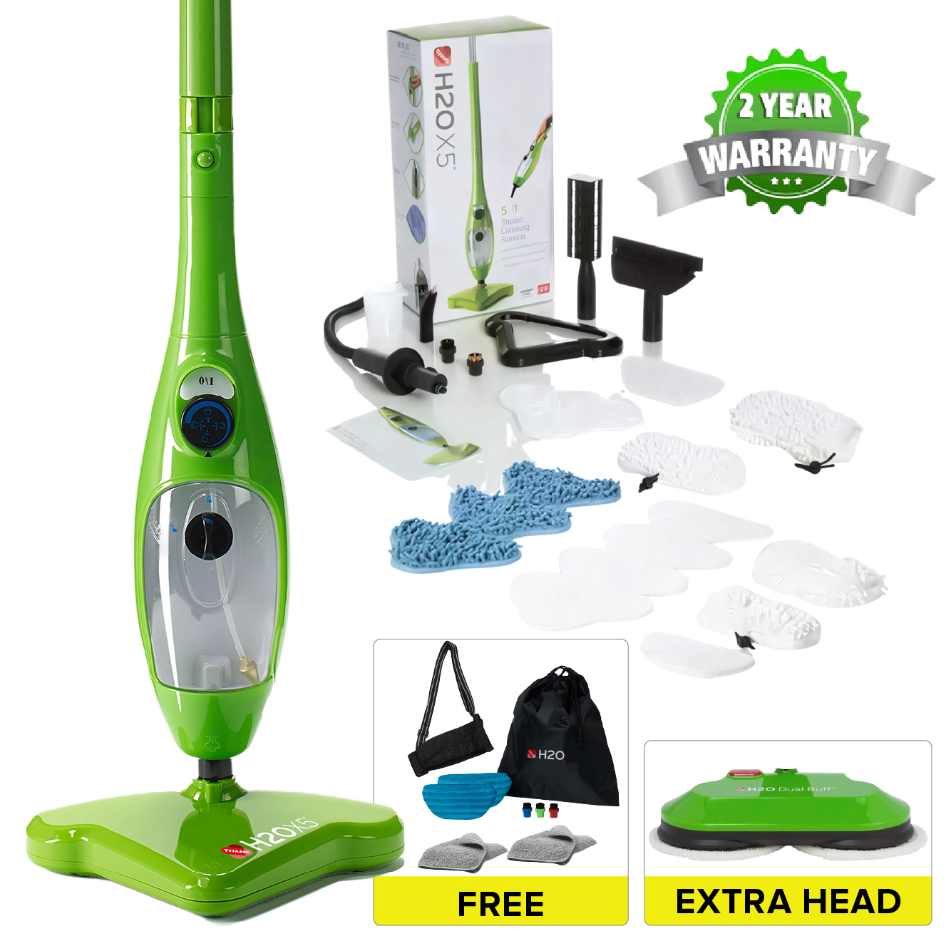 H2O X5® Deluxe Anniversary Edition with Dual Buff™ Technology