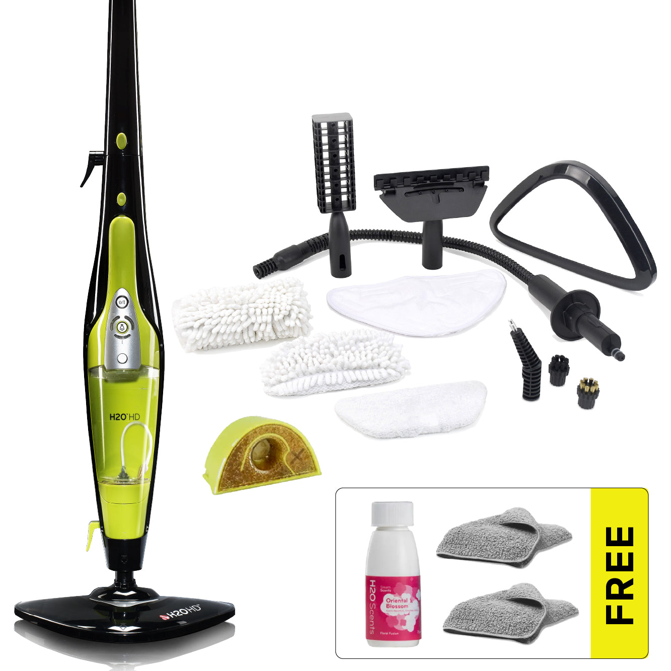 H2O HD® Steam Cleaner with FREE Home Refresh Bundle