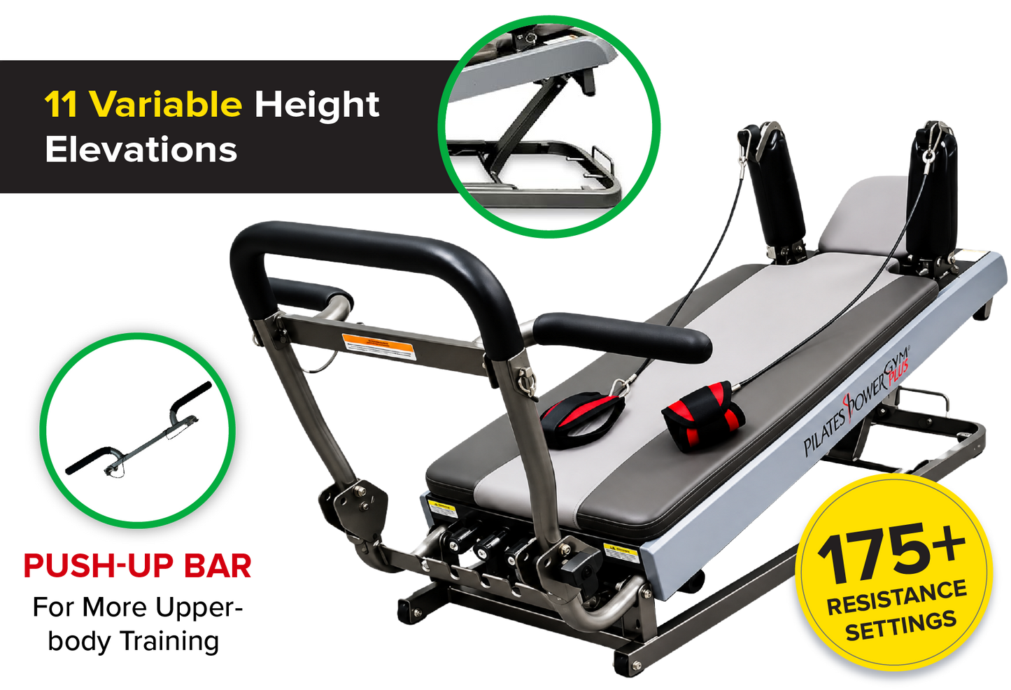 Pilates Power Gym™ Reformer PLUS