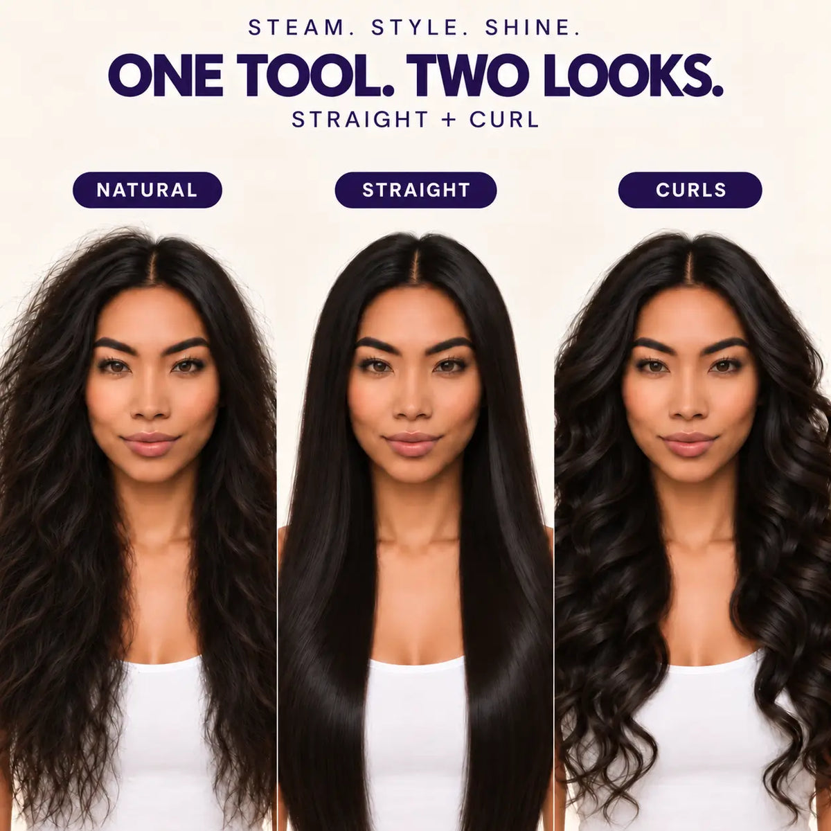 H2O Steam Styler™ 2-in-1 (gs)