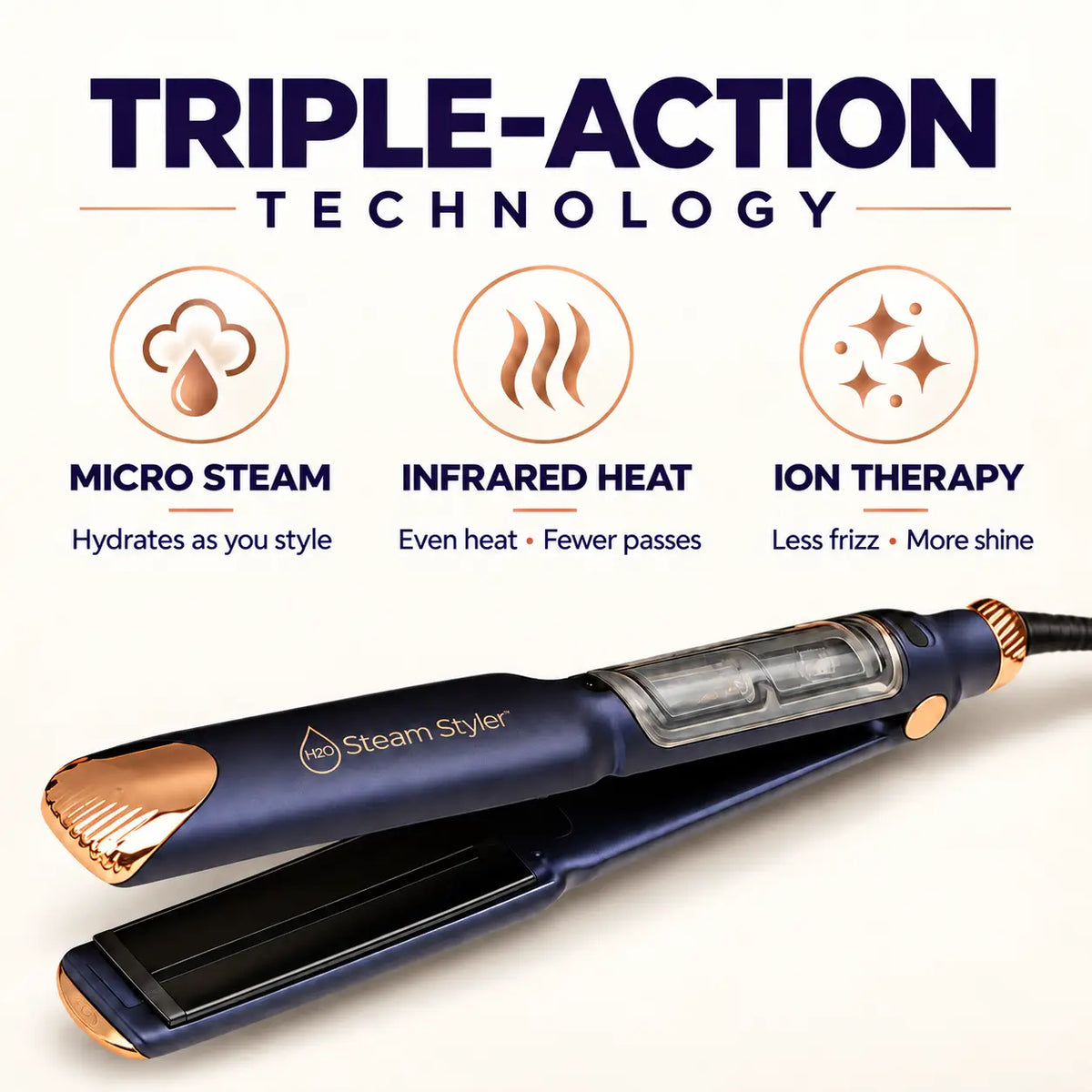 H2O Steam Styler™ 2-in-1 (gs)