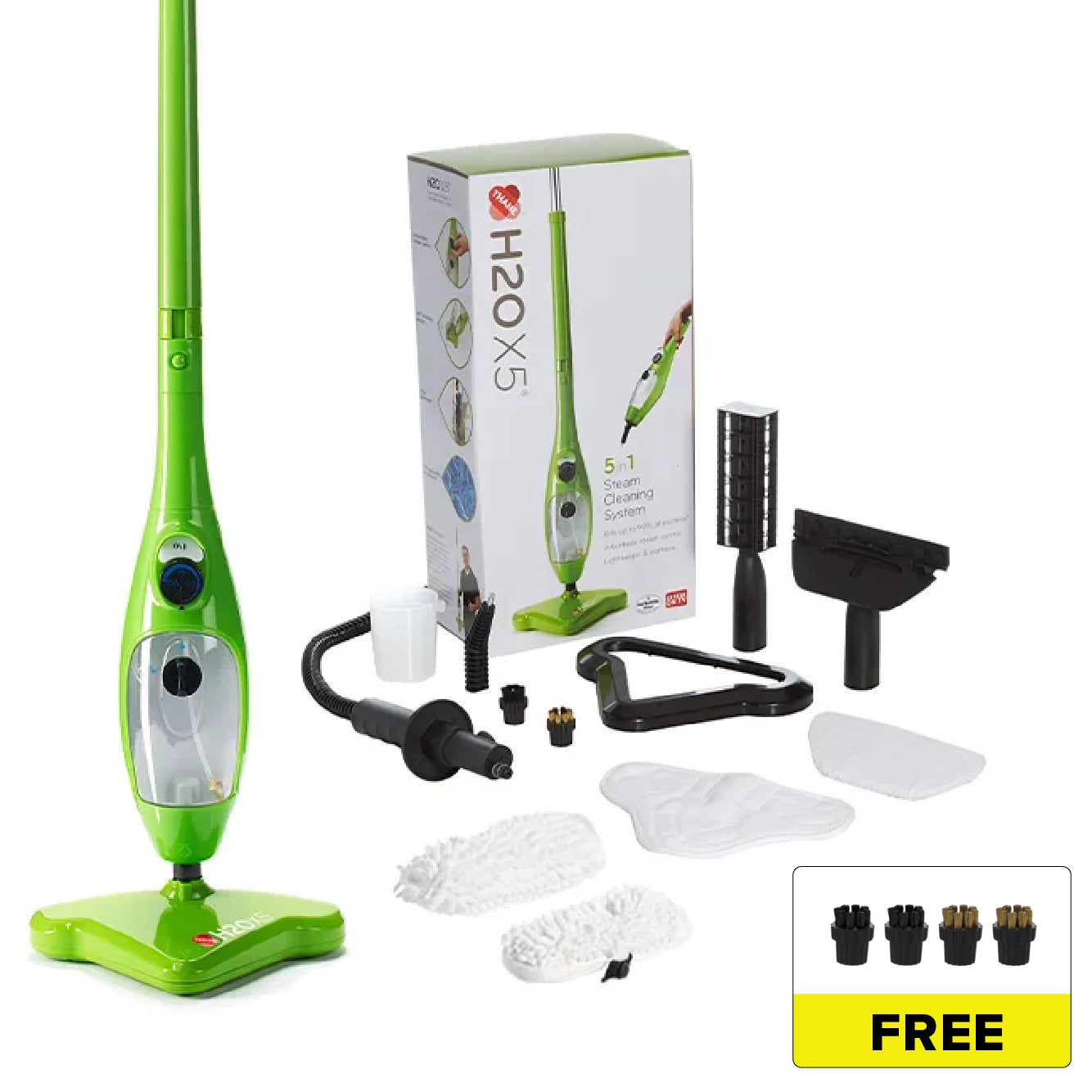 H2O X5® 5-in-1 Steam Cleaner